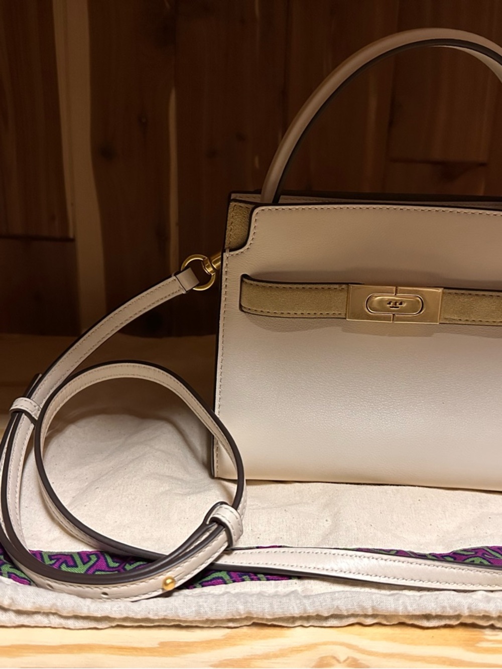TORY BURCH PETITE LEE RADZIWILL DOUBLE BAG - Picture 2 of 8
